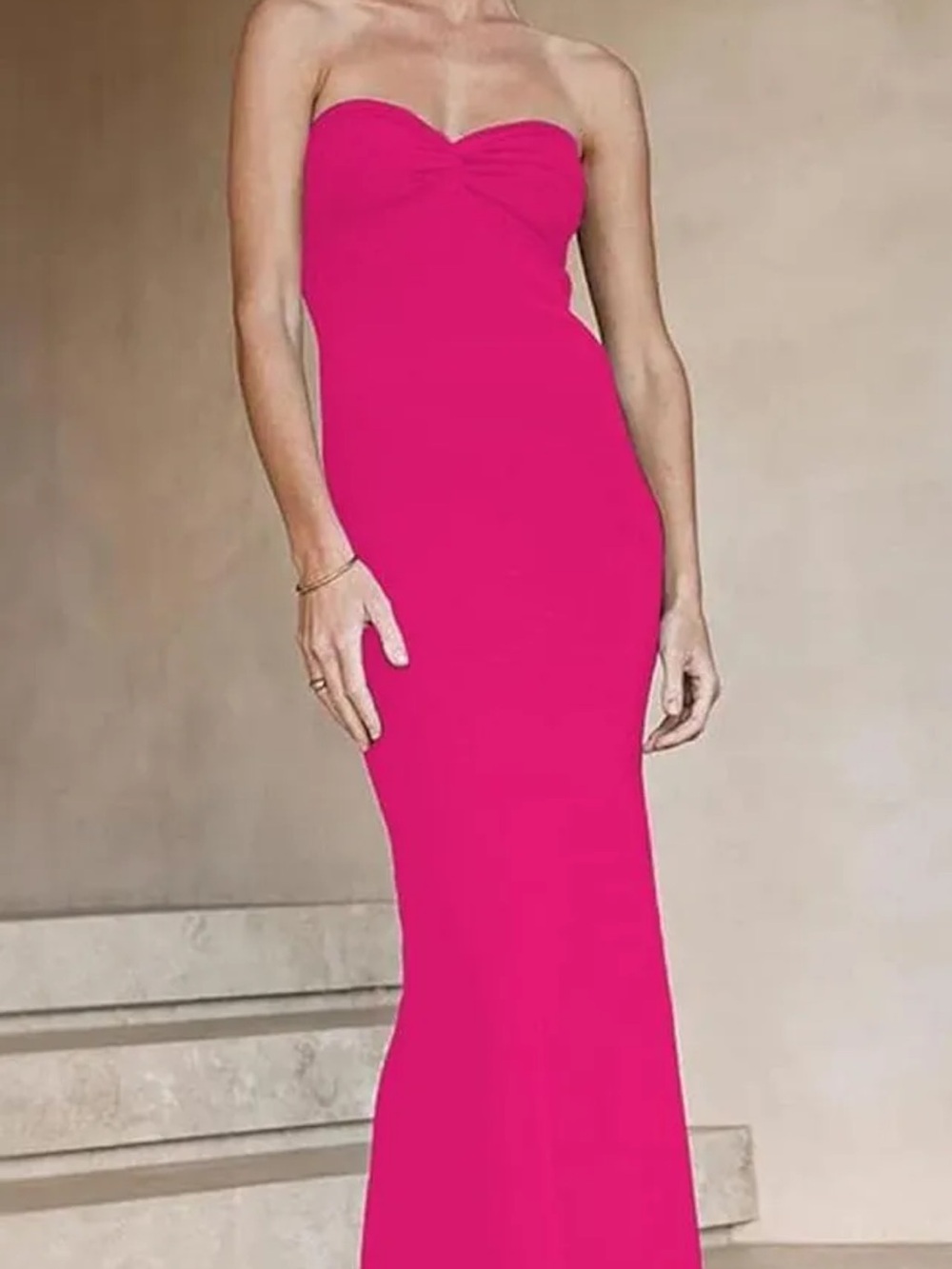 Strapless Maxi Dress - Women